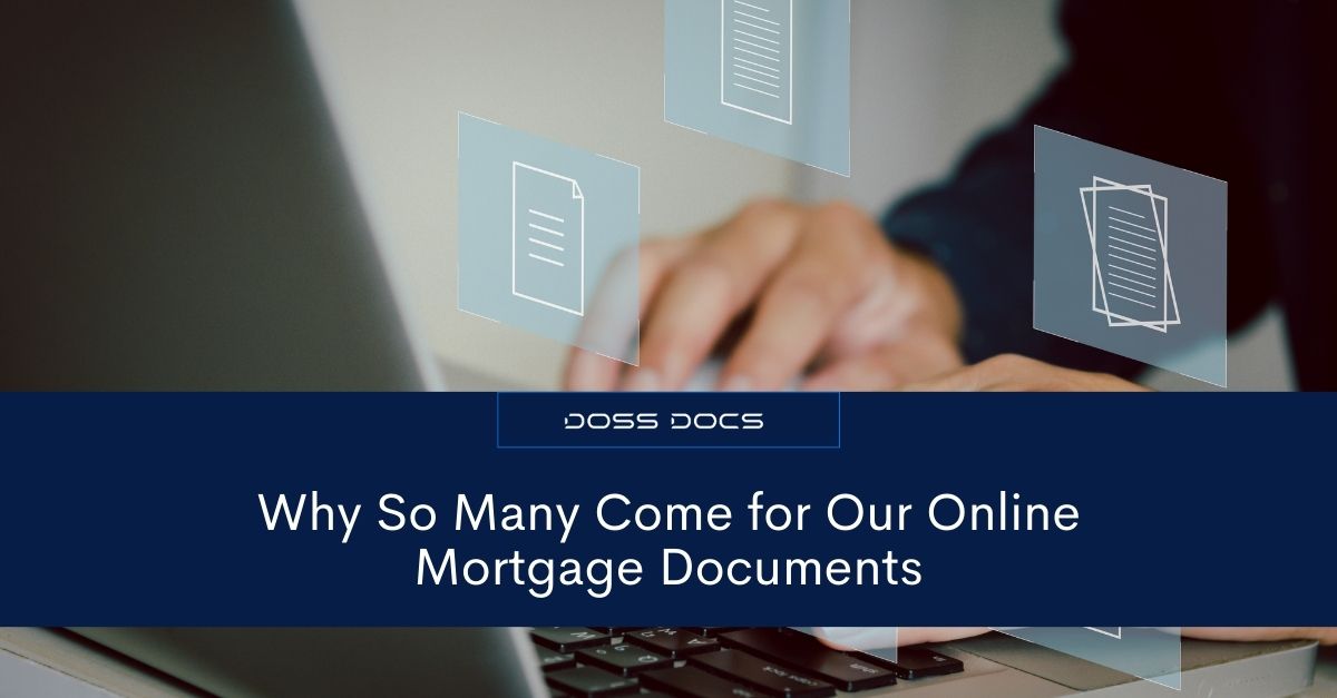 Online Mortgage Documents