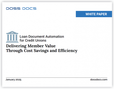 Credit Union Loan Document Automation TN